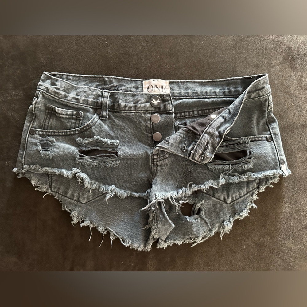 One Teaspoon Denim Shorts